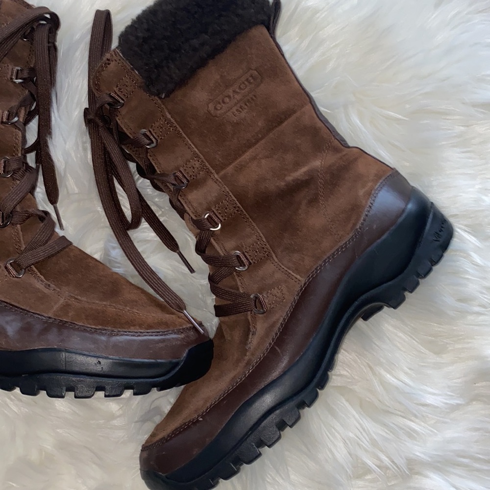 Coach Mason Brown Boots - Picture 2 of 8